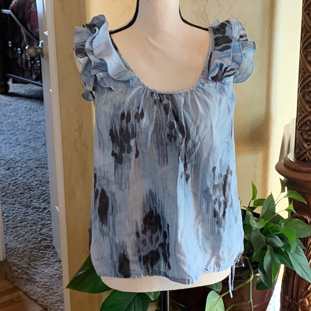 Flutter Banana Republic Blouse